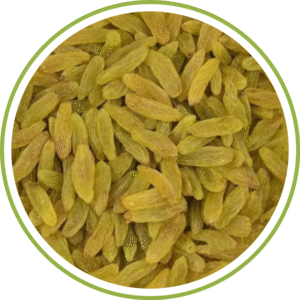 Home green long raisins